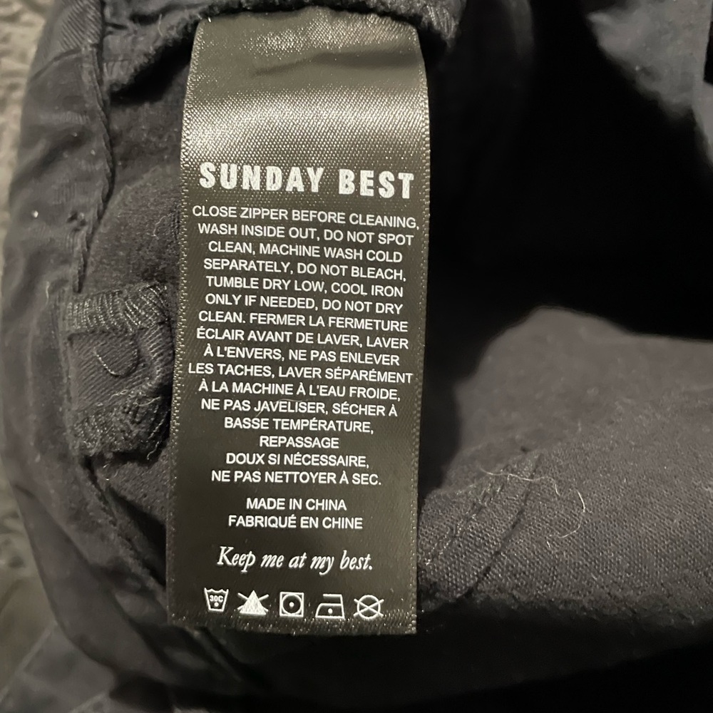 Aritzia Sunday Best Flan Pant Black Size 6 - Picture 4 of 5